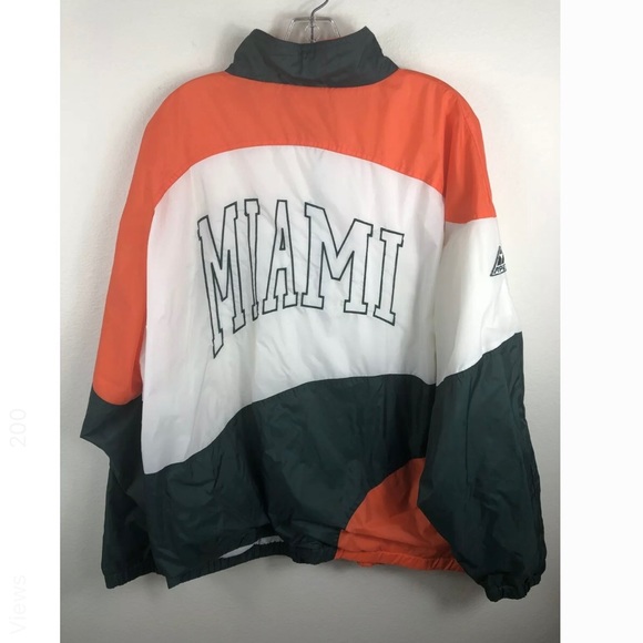 Miami Hurricanes The U Apex One Vintage Jacket - Picture 10 of 12